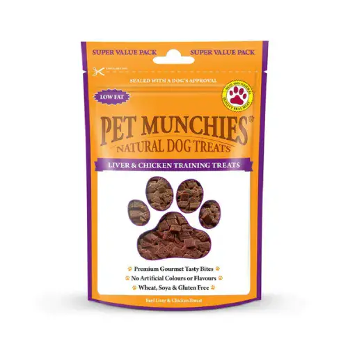 Pet Munchies Liver & Chicken Training Dog Treats