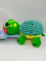 Plush Turtle dog toy