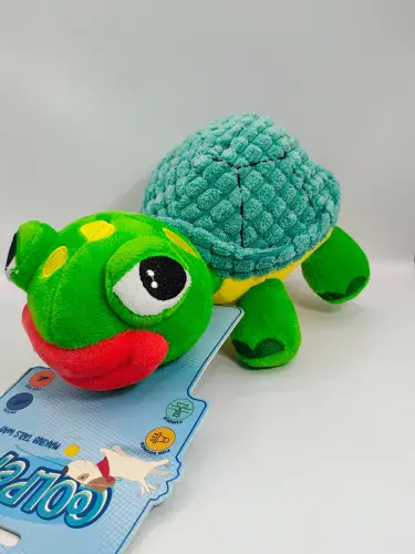 Plush Turtle dog toy
