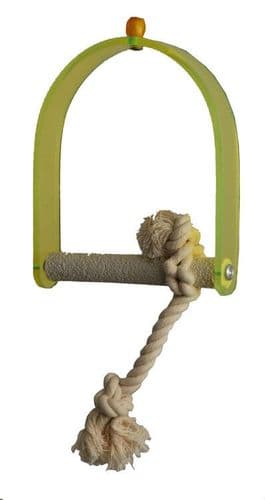 Small Concrete Bird Swing