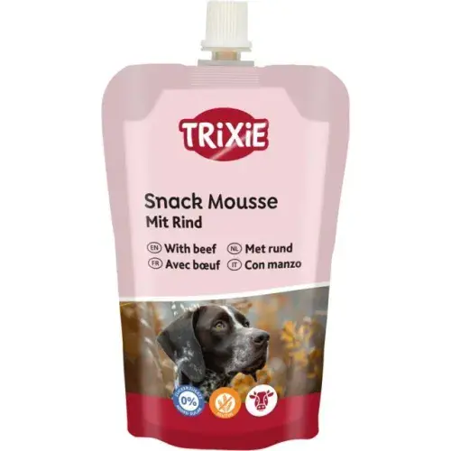 Trixie Dog Snack Mousse With Beef 200 G, Dog Snack