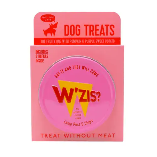 W'ZIS? Dog Treat Tin
