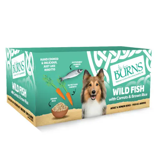 Wild Fish, Carrots & Brown Rice Wet Dog Food