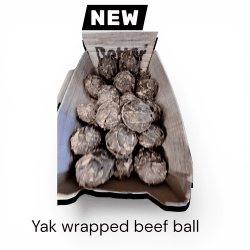 Yak wrapped beef ball