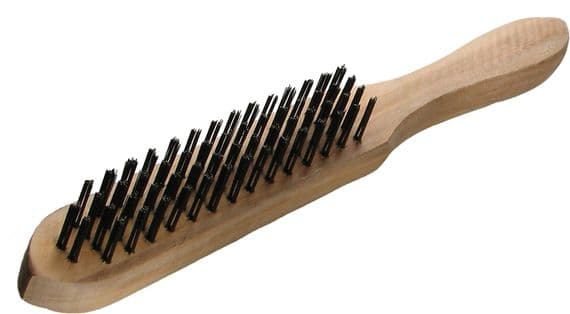 4 Row Mild Steel Wire Brush