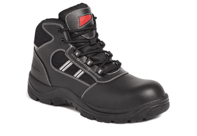 Black Safety Hiker Boots