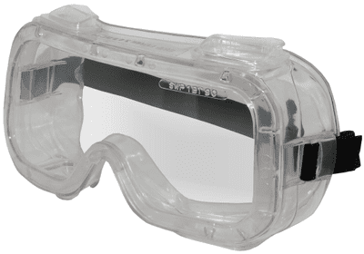 Clear Safety Goggles-Large