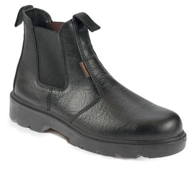 Dealer Black Safety boots.