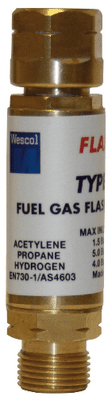 Fuel Gas Flashback Arrestor - Inline
