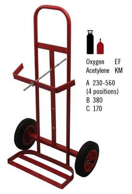 Portable Oxygen/Acetylene trolley