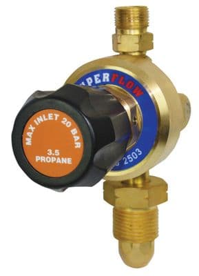 S/Stage Plugged Acetylene Regulator