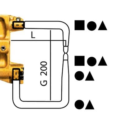 Tecna 18mm Spot Welding Arms Height 200mm