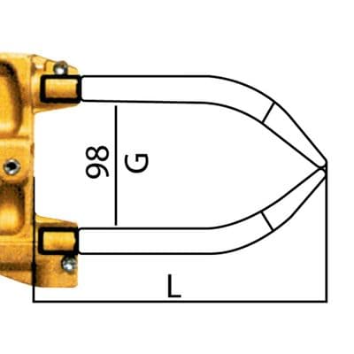Tecna 18mm Spot Welding Special Arms 5084