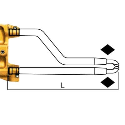 Tecna 20mm Water Cooled Arms of Reduced Dimensions