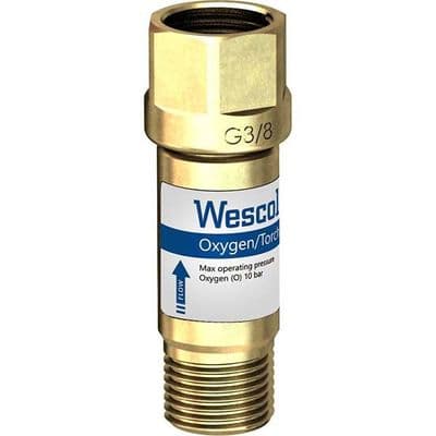 Torch End Oxygen Flash Back Arrestor