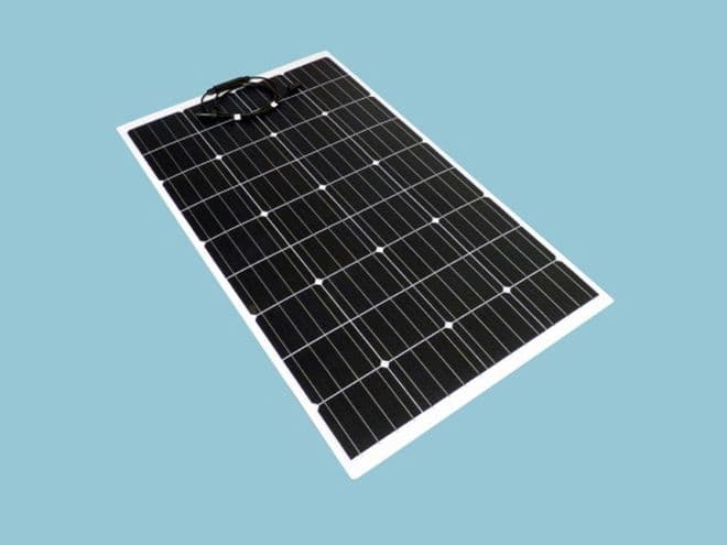 100W FLEX SOLAR PANEL, CABLE & COVER