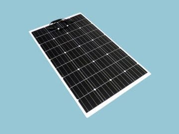 100W FLEX SOLAR PANEL, CABLE & COVER