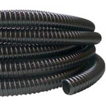 3/4" BLACK FLEXIBLE WASTE WATER HOSE 30M