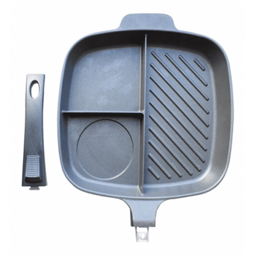 3 ZONE FRYING PAN