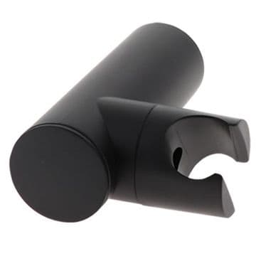 BLACK STILO WALL BRACKET/SHWR.HEAD HOLDR