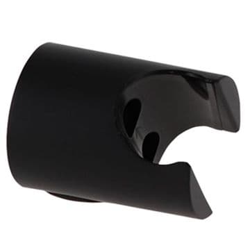 BLACK WALL BRACKET SMALL FOR SHOWER HEAD