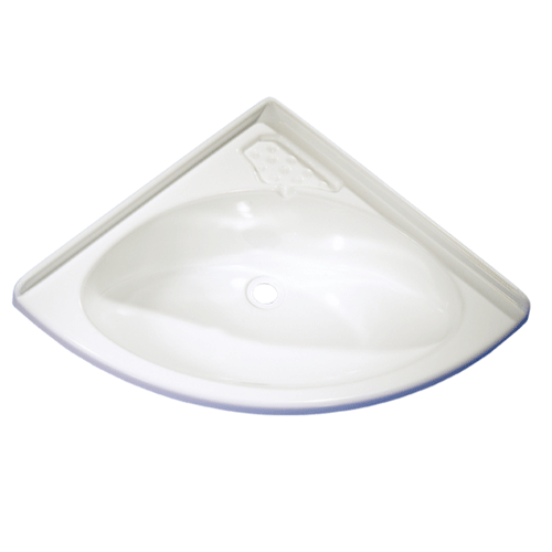 CORNER WASHBASIN MAXI WHITE