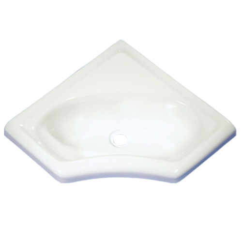 CORNER WASHBASIN MINI WHITE