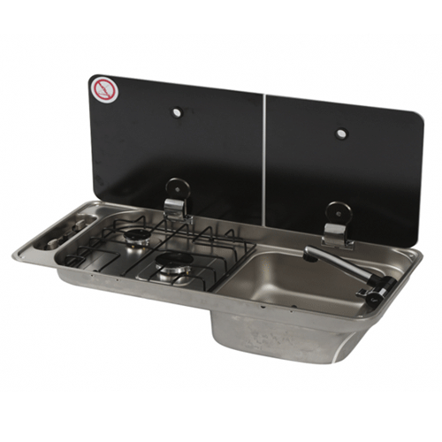 FL1401 2 BURNER COMBI UNIT RH SINK