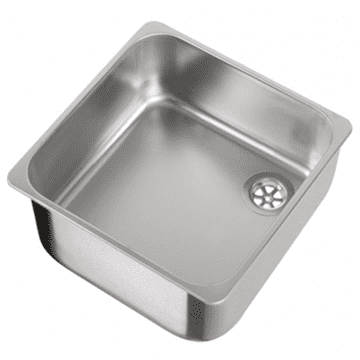 LA1403BA SQUARE SINK 360X360X150MM