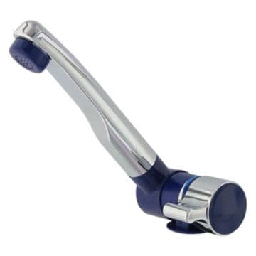LONDON MIXER TAP - BLACK & CHROME
