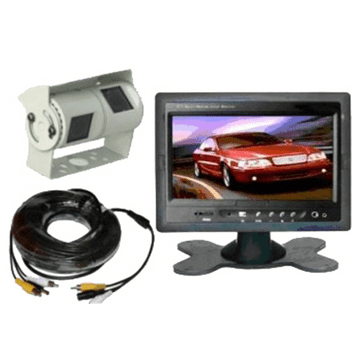 7-inch Rear View Mirror Monitor With Dual Sony CCD Cameras - DRW Electronics RVS-12