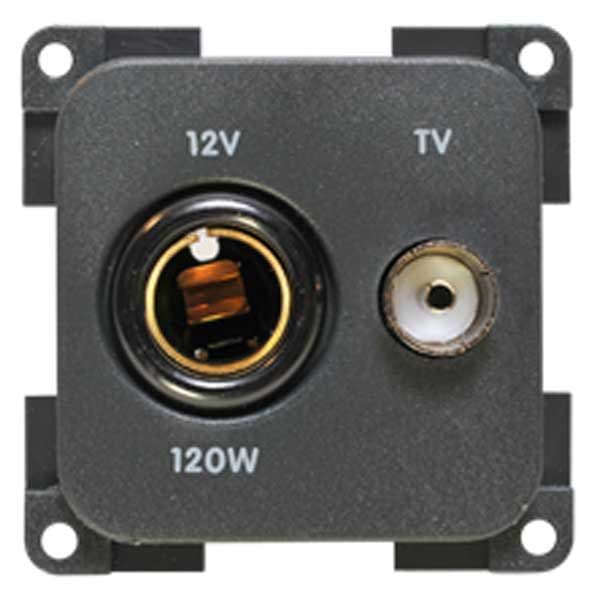 STANDARD 12V SOCKET TV AERIAL SOCKET