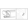 THULE LED MOUNTING RAIL TO 6300/6200/9200