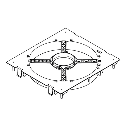 VENTILATOR FRAME >2008 FOR OMNIVENT