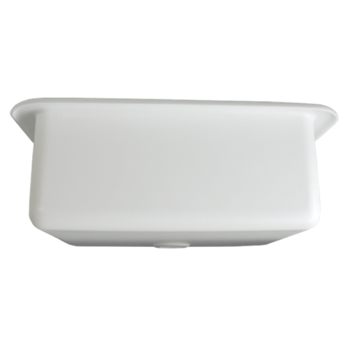 WASH BOWL MINI RECTANGULAR WHITE
