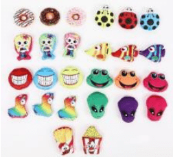 £1 Prize Every Time SUPER PLUSH Mix -  x 100