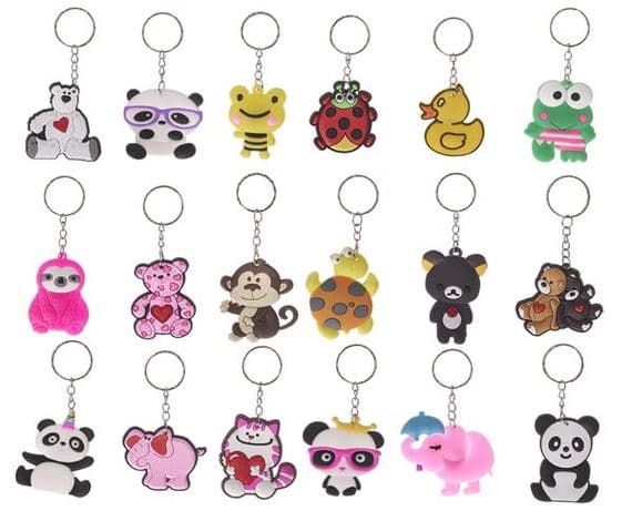 1 x LASER CUT ANIMAL  K/C 6 ASST (2)
