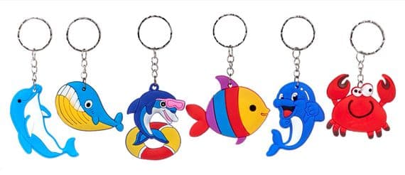 1 x LASER CUT SEA CREATURE  K/C 6 ASST