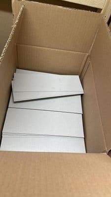 1000 Empty Cardboard Sleeves - dispense your own artwork