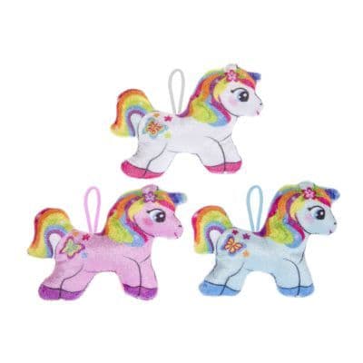 13cm x 10cm Unicorn Plush