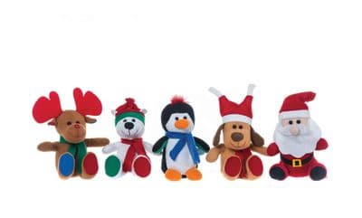 20cm Christmas Plush - 5 characters available