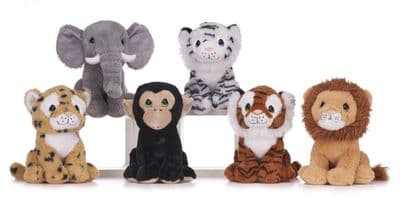 23CM ECO JUNGLE ANIMALS 6 ASST (9