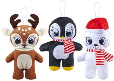 23cm Plush Christmas assortment