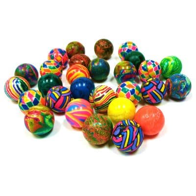 32mm Bouncy Balls x 100