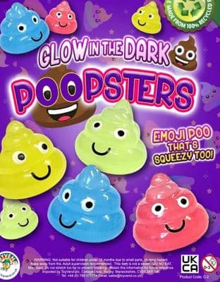 32mm Glow in thre Dark Poopers x 250