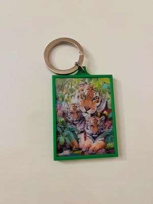 3D Jungle Keyring