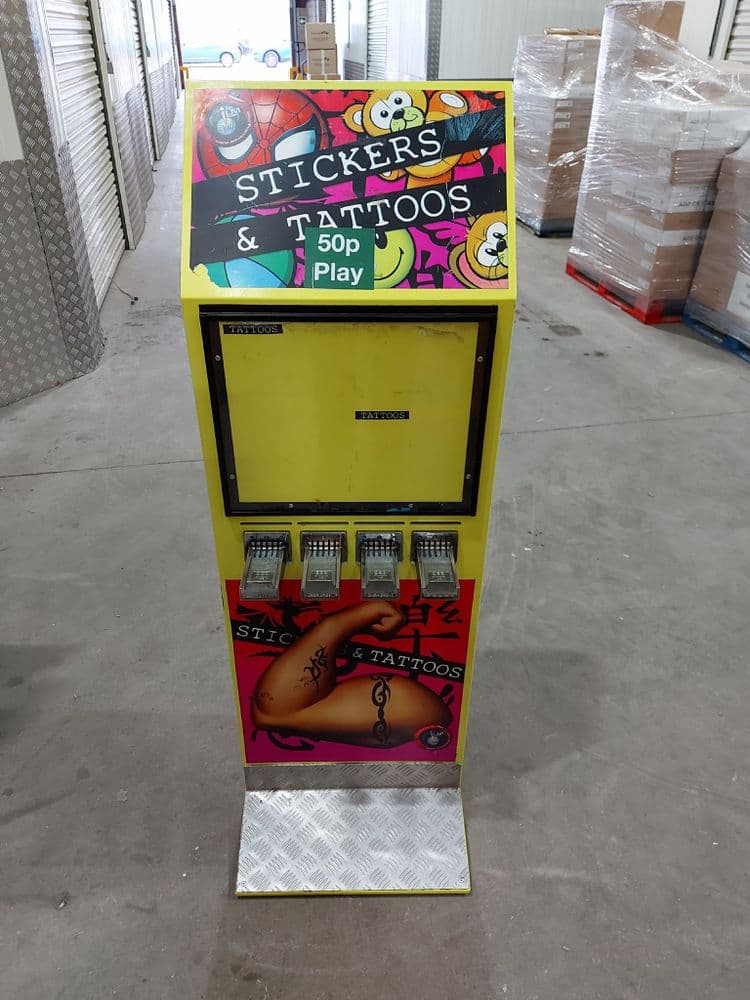 4 Head Tattoo Vending Machine 3