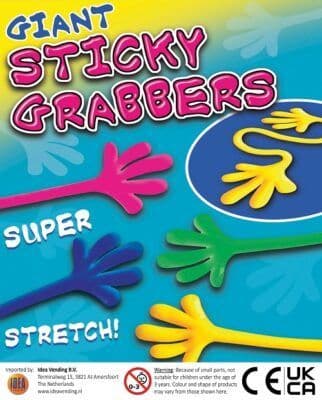 50mm Double sticky grabbers x 100