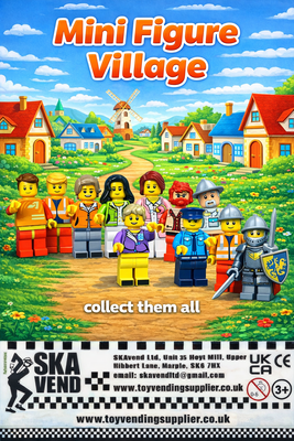 50mm Mini Figure Village x 100