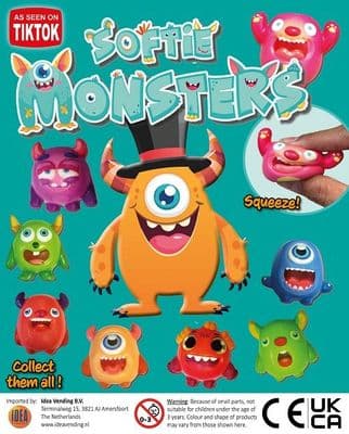 50mm  Softie Monsters x 100